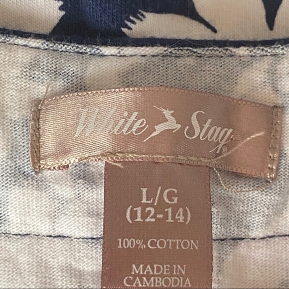 White stag Tunic Top Sz L - Picture 8 of 8